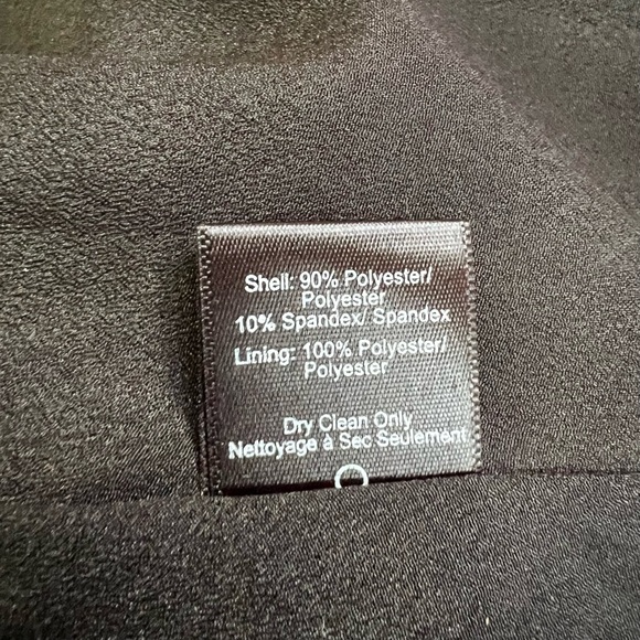 Dress The Population Elegant Little Black Cocktail Dress NWT Size Small - Picture 7 of 7